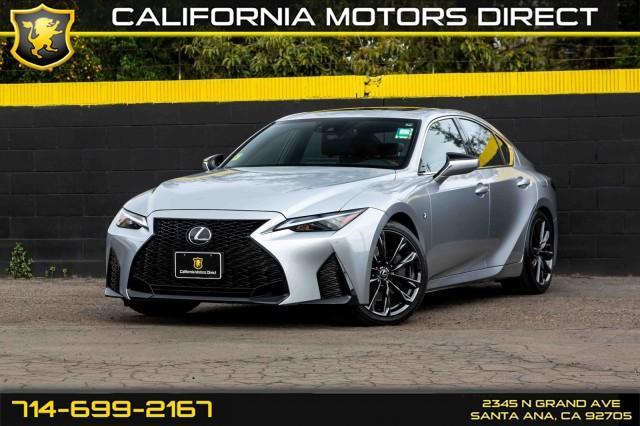 used 2021 Lexus IS 350 car, priced at $36,524