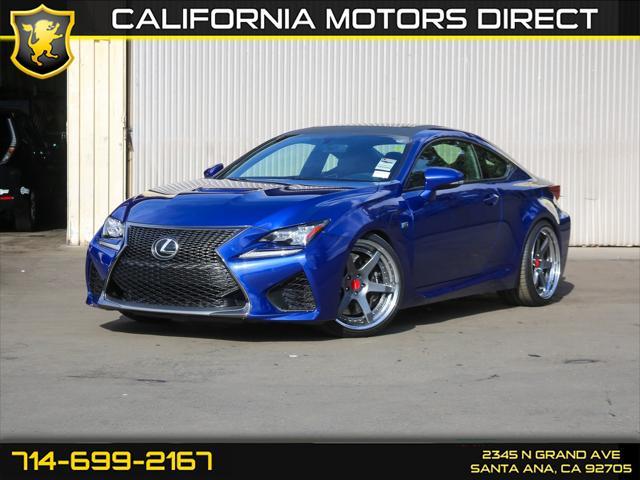 used 2015 Lexus RC F car, priced at $46,799