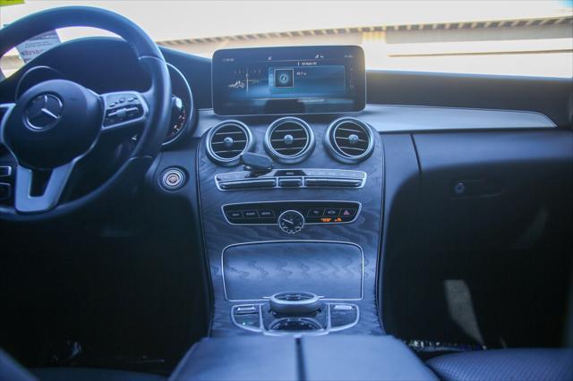 used 2021 Mercedes-Benz C-Class car, priced at $24,999