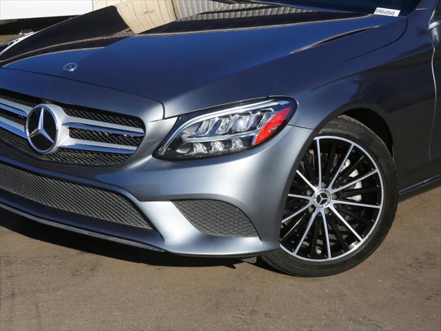 used 2021 Mercedes-Benz C-Class car, priced at $24,999