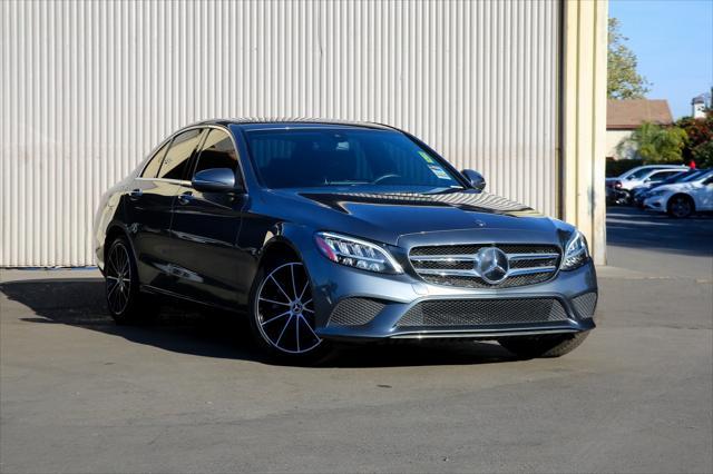 used 2021 Mercedes-Benz C-Class car, priced at $24,999