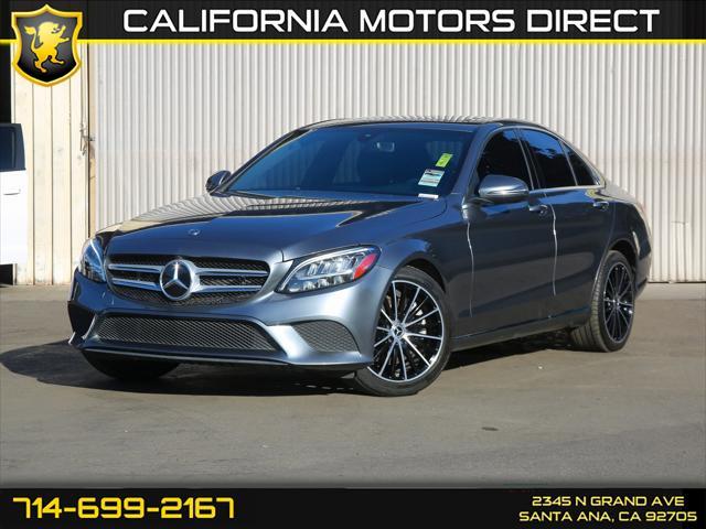 used 2021 Mercedes-Benz C-Class car, priced at $24,999