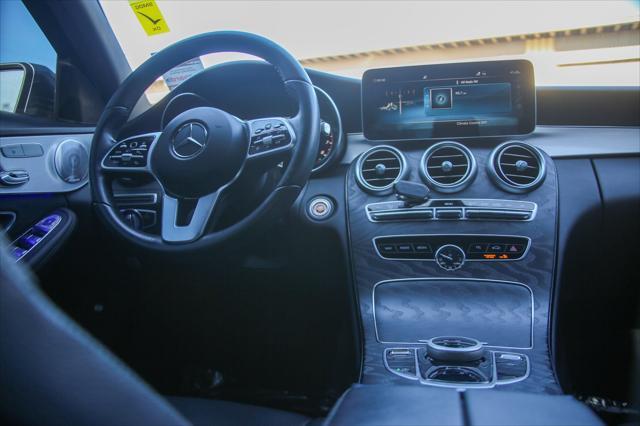 used 2021 Mercedes-Benz C-Class car, priced at $24,999