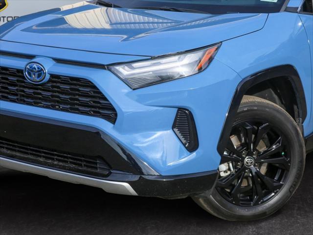 used 2022 Toyota RAV4 Hybrid car, priced at $33,499