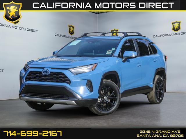 used 2022 Toyota RAV4 Hybrid car, priced at $33,499