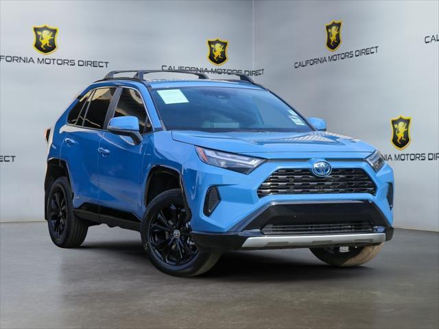 used 2022 Toyota RAV4 Hybrid car, priced at $33,499