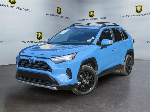 used 2022 Toyota RAV4 Hybrid car, priced at $33,499