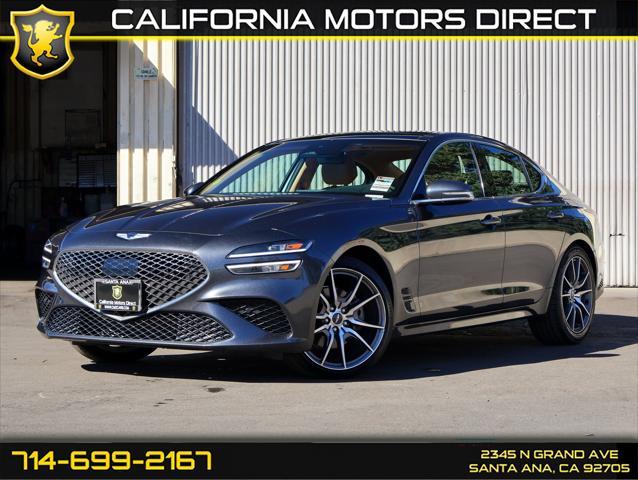 used 2022 Genesis G70 car, priced at $26,499