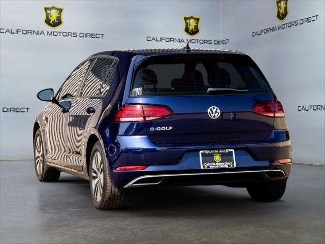 used 2019 Volkswagen e-Golf car, priced at $13,703