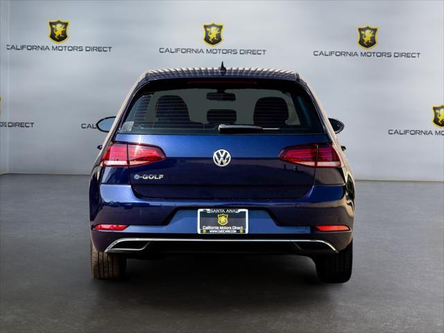 used 2019 Volkswagen e-Golf car, priced at $13,703