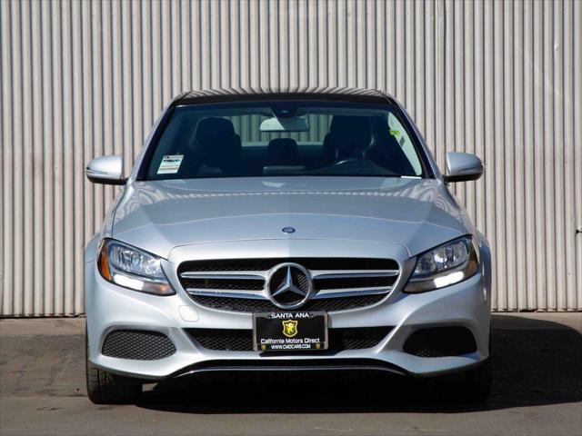 used 2015 Mercedes-Benz C-Class car, priced at $16,199