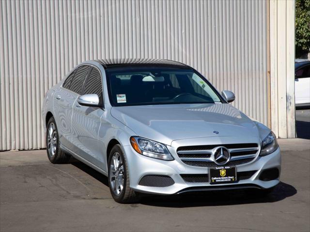 used 2015 Mercedes-Benz C-Class car, priced at $16,199