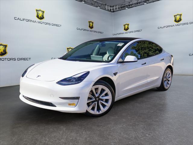 used 2021 Tesla Model 3 car, priced at $20,599