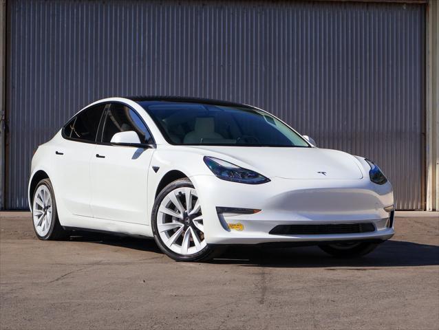 used 2021 Tesla Model 3 car, priced at $21,299