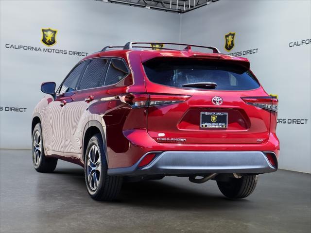 used 2020 Toyota Highlander car, priced at $27,470