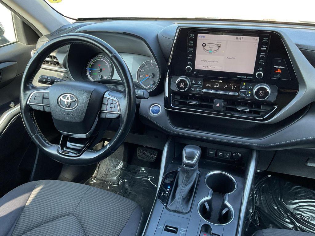 used 2021 Toyota Highlander Hybrid car, priced at $31,699