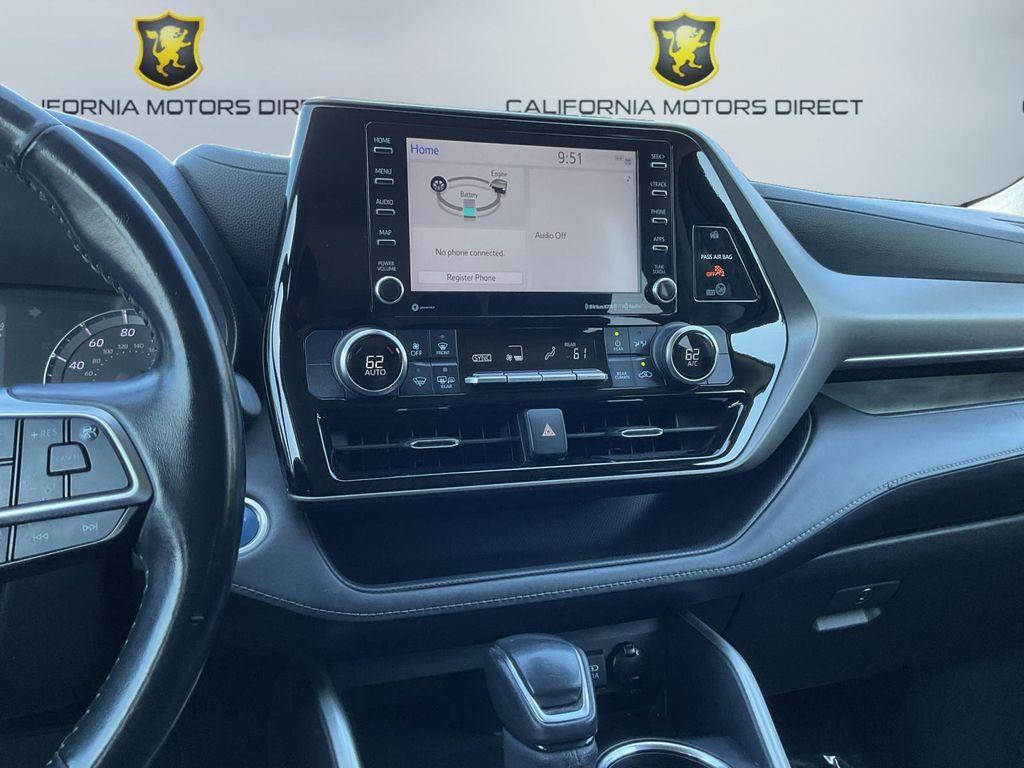 used 2021 Toyota Highlander Hybrid car, priced at $31,699