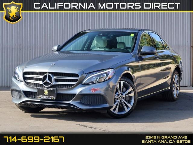 used 2018 Mercedes-Benz C-Class car, priced at $19,199