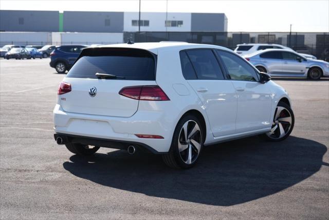 used 2021 Volkswagen Golf GTI car, priced at $22,989