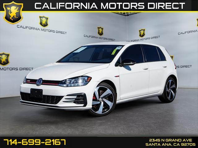 used 2021 Volkswagen Golf GTI car, priced at $22,989