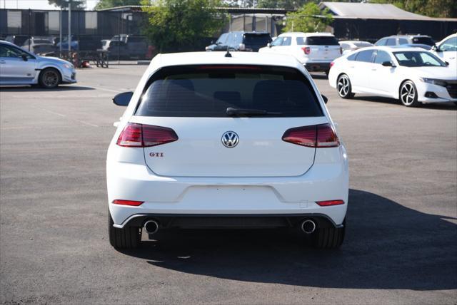 used 2021 Volkswagen Golf GTI car, priced at $23,389