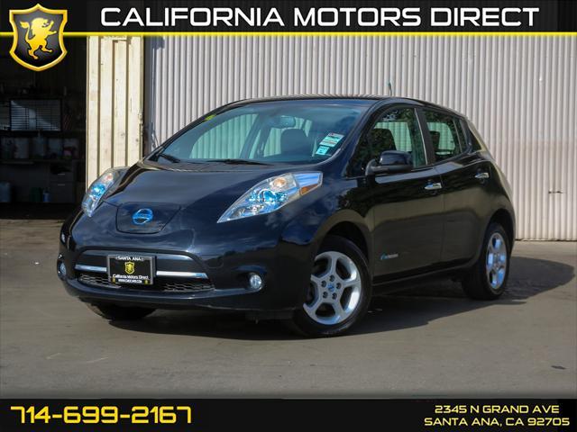 used 2013 Nissan Leaf car, priced at $6,899