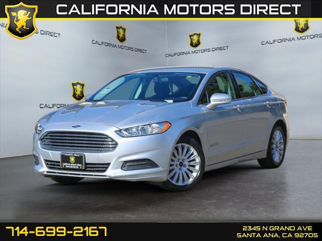 used 2016 Ford Fusion Hybrid car, priced at $14,126