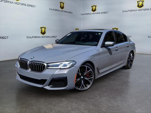 used 2021 BMW M550 car, priced at $49,699