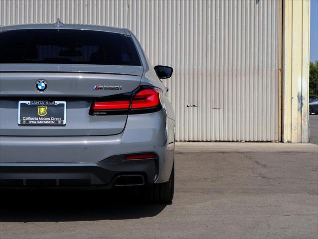 used 2021 BMW M550 car, priced at $49,699