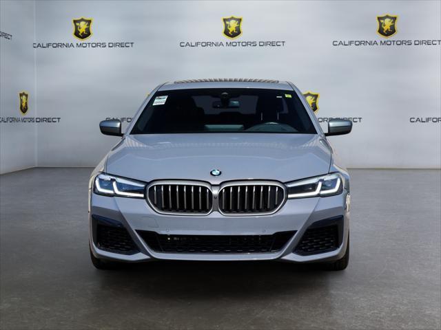 used 2021 BMW M550 car, priced at $49,699