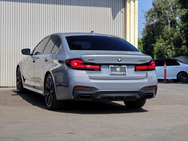 used 2021 BMW M550 car, priced at $50,899