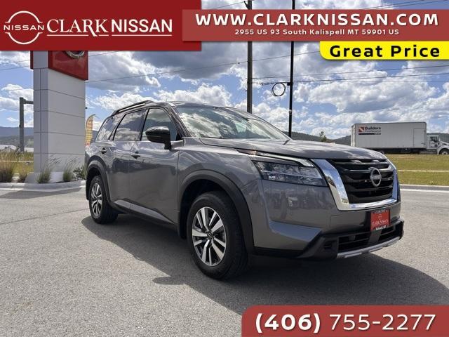 used 2024 Nissan Pathfinder car, priced at $38,399