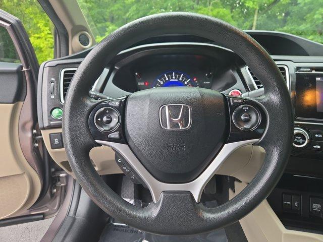 used 2015 Honda Civic car, priced at $14,490