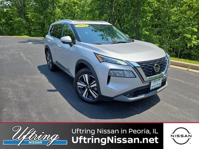 used 2021 Nissan Rogue car, priced at $25,235