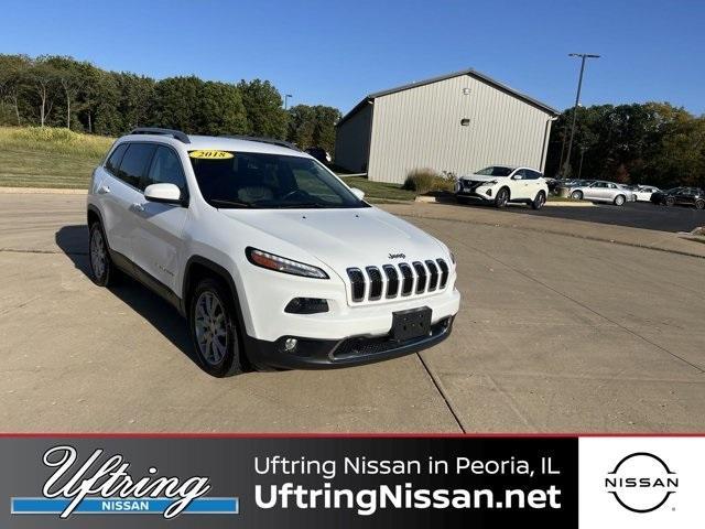 used 2018 Jeep Cherokee car, priced at $18,466