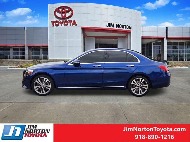 used 2019 Mercedes-Benz C-Class car, priced at $18,194