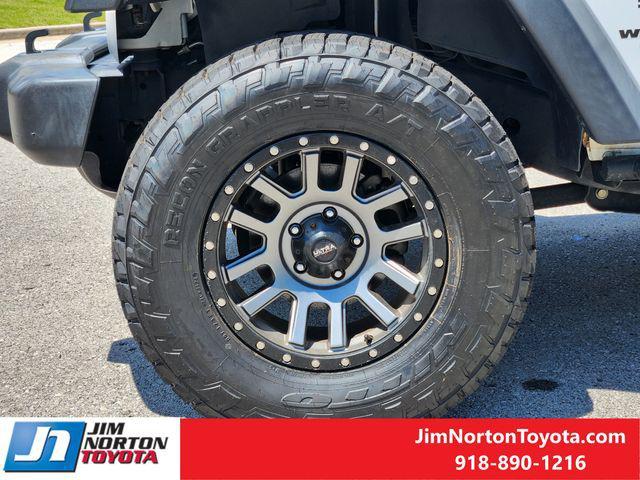 used 2017 Jeep Wrangler Unlimited car, priced at $18,333