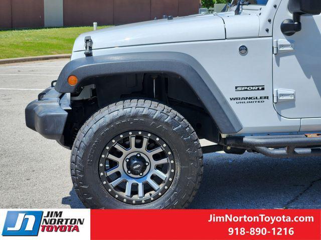 used 2017 Jeep Wrangler Unlimited car, priced at $18,333