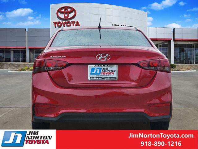 used 2021 Hyundai Accent car, priced at $14,573