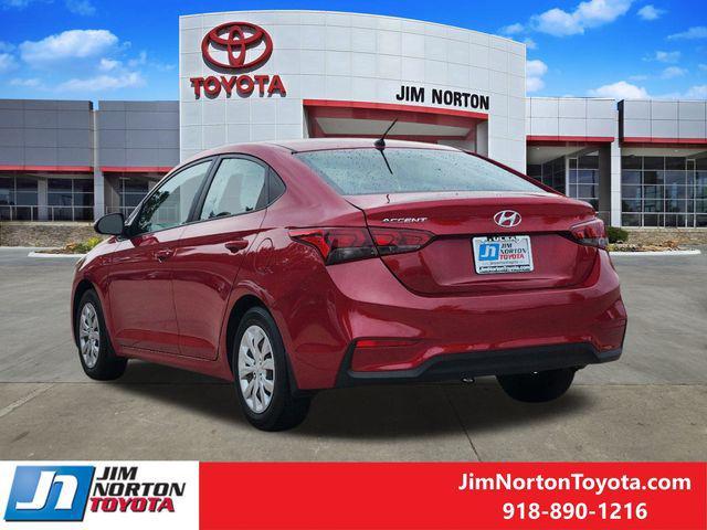 used 2021 Hyundai Accent car, priced at $14,573
