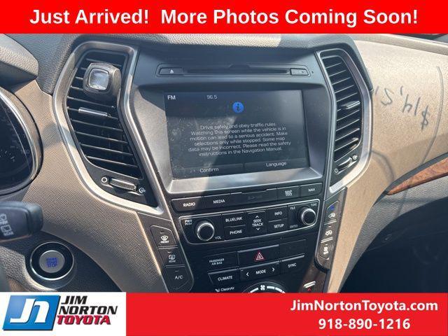 used 2017 Hyundai Santa Fe car, priced at $12,846