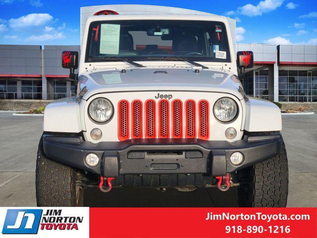 used 2016 Jeep Wrangler Unlimited car, priced at $20,407