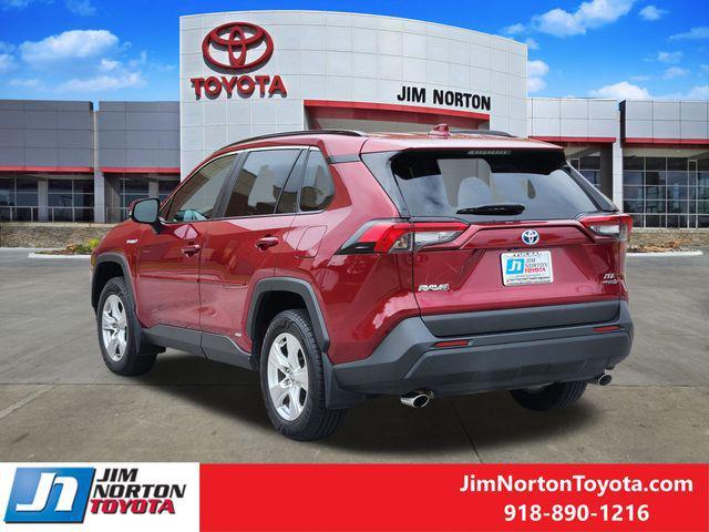 used 2021 Toyota RAV4 Hybrid car, priced at $16,906