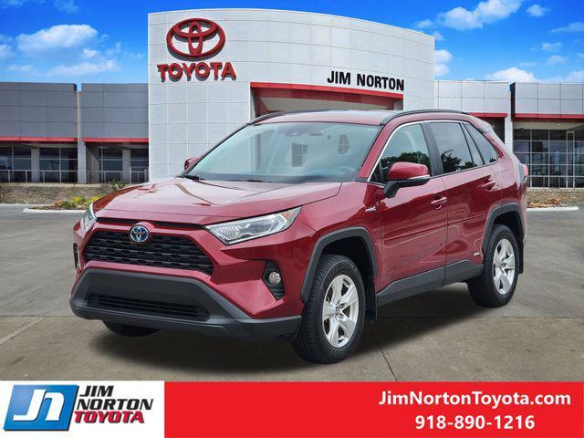 used 2021 Toyota RAV4 Hybrid car, priced at $16,906
