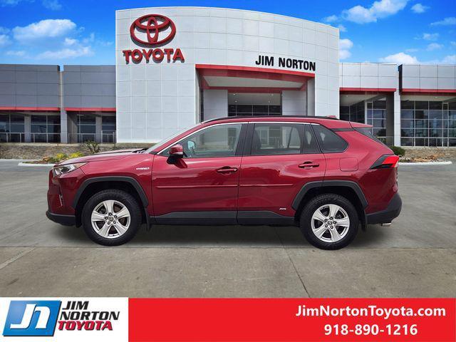 used 2021 Toyota RAV4 Hybrid car, priced at $16,906