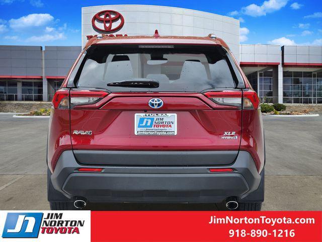 used 2021 Toyota RAV4 Hybrid car, priced at $16,906