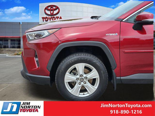 used 2021 Toyota RAV4 Hybrid car, priced at $16,906