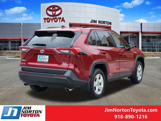 used 2021 Toyota RAV4 Hybrid car, priced at $16,906