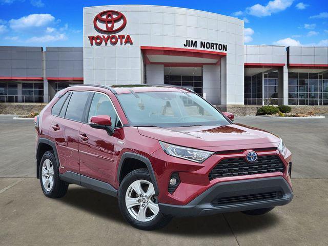 used 2021 Toyota RAV4 Hybrid car, priced at $16,906