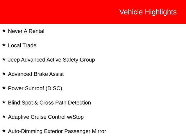 used 2018 Jeep Grand Cherokee car, priced at $17,586